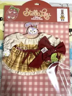 ダッフィーフレンズ　ハートフェルトストロベリーギフト　ステラルーコスチューム