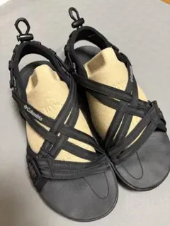 Columbia Sandal Black 22cm クロスデザインのサムネイル