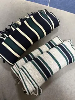 Lacoste マフラー ネイビー グリーン　2種類