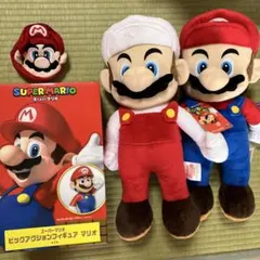 ★【新品】スーパーマリオ　4点セット フィギュア＋ぬいぐるみ2＋ポーチ