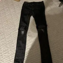 mnml ブラックスキニーデニム 30 ミニマル