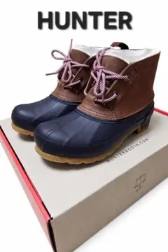【新品タグ付き】HUNTER スノーブーツ 22-22.5cm 防寒－20℃対応