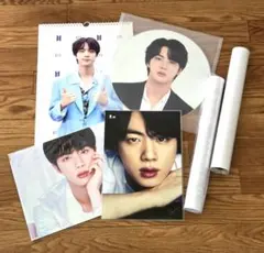 BTS　グッズ　まとめ売り　ポスター　うちわ　JIN