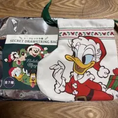 ディズニーストア クリスマス シークレット巾着 デイジー