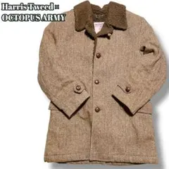 Harris Tweed × OCTOPUS ARMY ランチコート ツイード