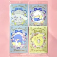 サンリオキャラクターズ ウエハース7 4枚セット シナモロール ポチャッコ