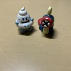 ポケモンキッズ 指人形 シビビール バニリッチ 2体セット ソフビ