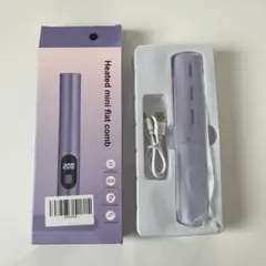 ミニヘアアイロン ストレート&カール