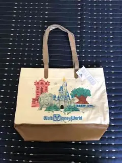 ディズニーパーク内スターバックス　トートバッグ　水筒　新品　日本未発売 ディズニーパーク内スターバックス トートバッグ 水筒 新品 日本