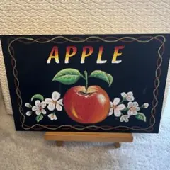 Apple チョークアート