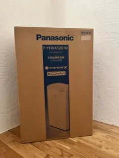 【未使用品2023年製】Panasonic衣類乾燥除湿機 F-YHVX120-W レンタル] Panasonic 衣類乾燥除湿機 ナノイーX搭載 ハイブリッド方式