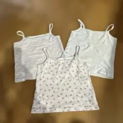 キャミソール3点セット 110cm フラミンゴ柄