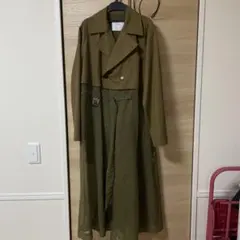 TOGA PULLA オリーブ シアードッキング　コートのサムネイル