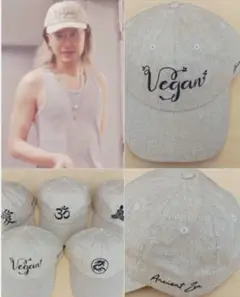 藤井風さん愛用 キャップ ヴィーガン vegan 着用 - メルカリ