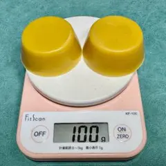 天然蜜蝋(みつろう)100% 革用手縫い糸の蝋引きワックスなどに（２個セット）