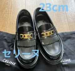 セリーヌ（CELINE）23cm トリオンフチェーン付きマーガレット ローファーのサムネイル