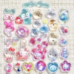 ボンボンドロップシール おすそ分け／サンリオ・ちいかわ・しずくちゃん