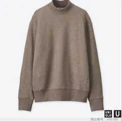UNIQLO スウェットプルオーバー　長袖　ブラウン　茶色