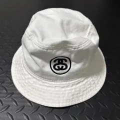 Stussy バケットハット ホワイト