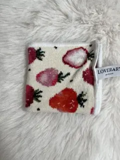 フェイラー　ストロベリードットハンカチ