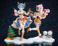 新品未開封 Re:ゼロから始める異世界生活 ラム＆レム トナカイメイドセットのサムネイル
