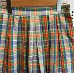 古着　ヴィンテージ　vintage スカート　ロングスカート　チェックスカート