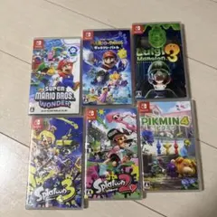 Switch ソフト8本セット まとめ売り マリオカート スマブラ マイクラ