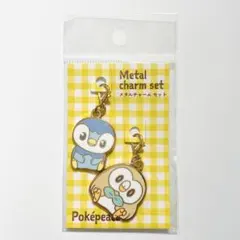 ポケモン ポケピース メタルチャームセット ポッチャマ モクロー 新品