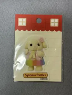 【新品未開封】シルバニア ステッカー フローラウサギの赤ちゃん （にじいろ服）