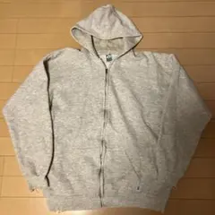70s 80s DISCUS ATHLETIC 霜降りグレー ジップパーカー L