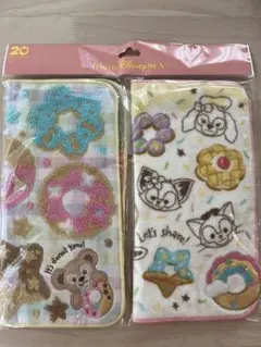 ディズニーシー　ミニタオル2枚　ダッフィー