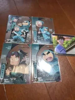 忍たま乱太郎 最強の軍師 トレーディングカードコレクション5点セット