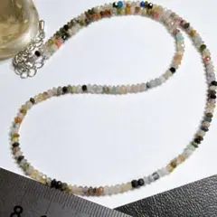 サービス品＊マルチストーンのネックレスt37