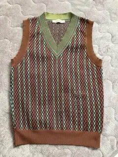 状態要確認　22ss wales bonner ニットベスト