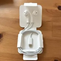 新品Apple純正 イヤフォン iPhoneタイプＣ有線イヤホン 付属品
