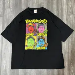 バナナサンド　ビッグシルエットTシャツ
