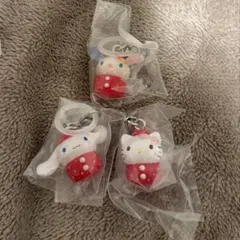 サンリオ　いちごめじるしアクセサリー 3個セット