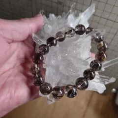 よっともくん様分☆二酸化チタンリアルブラックルチルクォーツ 偽物だ