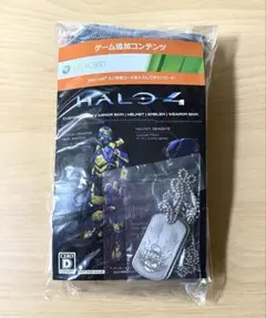 【未開封】Halo4 予約特典A Tシャツ ドッグタグのサムネイル