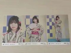 乃木坂46 生写真 小川彩 浴衣 3種コンプ - メルカリ