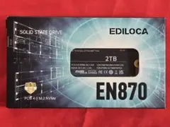 新品 2TB SDD EDILOCA EN870 PCIe 4.0 NVMe