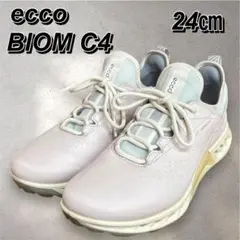 ★極美品★【定価44,000円】ecco★biom★C4 BOAホワイトEU43 Men's ECCO® Golf Biom C4 Leather Gore-Tex Shoe | White