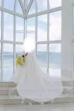 ARLUIS DRESSメロウ刺繍 ロングベール　アールイズウェディング