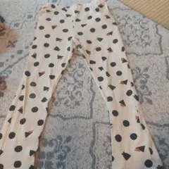 120サイズ ドット三角デザイン　長ズボン