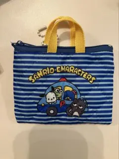 レトロレッスンバッグミニキーホルダー サンリオキャラクターズ　匿名配送
