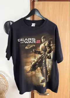 激レア◎ギアーズオブウォー 2008s プロモTシャツ半袖 Xbox ゲーム 黒 激レア_ギアーズオブウォー 2008s プロモTシャツ半袖 Xbox ゲーム 黒