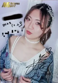 スターダム選手　サイン入りチェキ 2025年最新】鹿島沙希 チェキの人気アイテム - メルカリ
