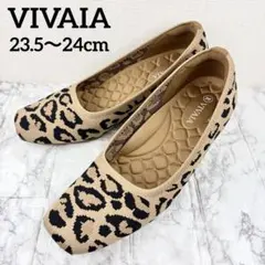 VIVAIA フラットシューズ レオパード柄 | Mercari