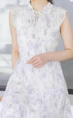 ☆SNIDEL ワンピース SWFO252055 ホワイト グレー サイズ1