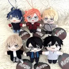 GIGO限定 桃源暗鬼 マスコットぬいぐるみ 全6種 コンプリート